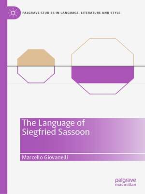 cover image of The Language of Siegfried Sassoon